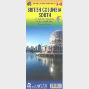 British Columbia South: Calgary To Vancouver - English book