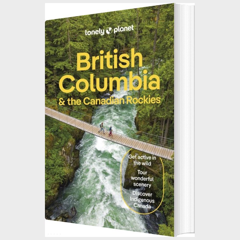 British Columbia & The Canadian Rockies - Lonely Planet  - English book
