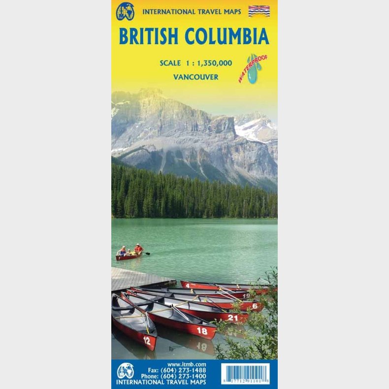 British Columbia - English book