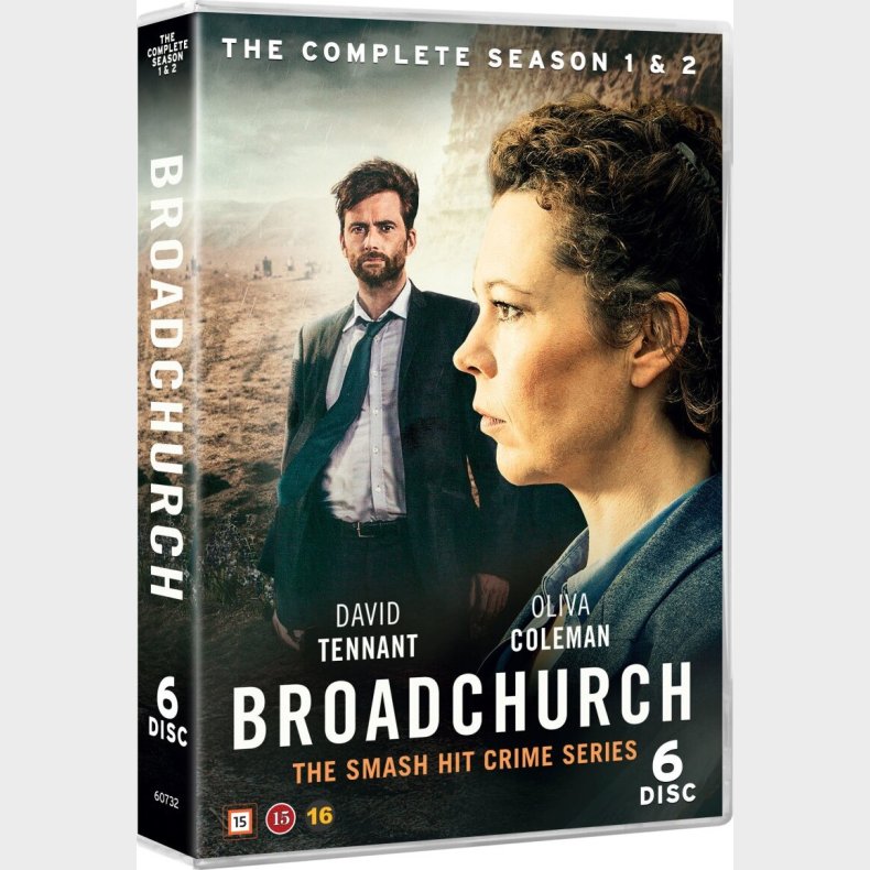 Broadchurch - Sson 1-2 - DVD - Tv-serie