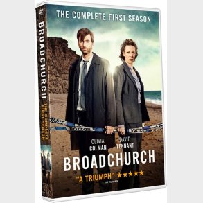 Broadchurch - Sson 1 - Bbc - DVD - Tv-serie