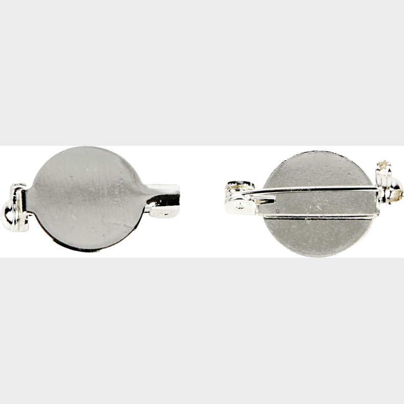 Brochenl -  20 Mm - Forslvet - 5 Stk.