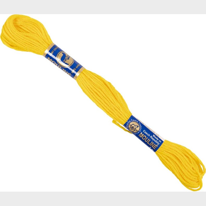Broderigarn - Gul - 12x8 M