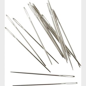 Broderin�l - �jem�l 6 Mm - Nr. 24 - L 36 Mm - Uden Spids - 25 Stk.