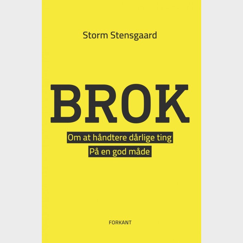 Brok - Storm Stensgaard - Bog