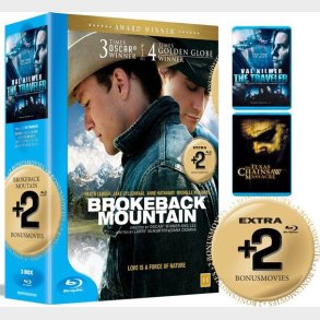 Brokeback Mountain / The Traveler / The Texas Chainsaw Massacre - Blu-Ray