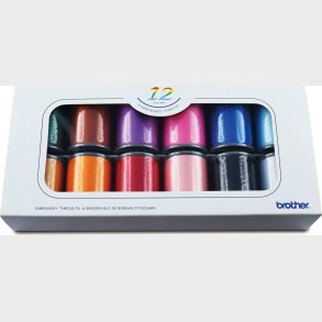 Brother - Ets12 Broderitr�d S�t (12 Farver)