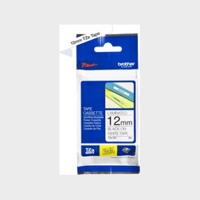 Brother - Tze Tape 12mmx8m Sort & Hvid