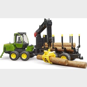 Bruder - John Deere Skovmaskine Med Kran Legetj