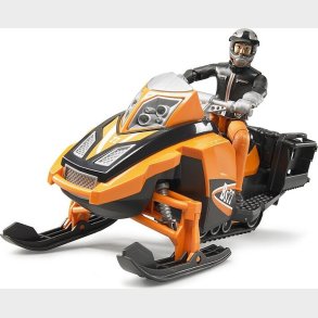 Bruder - Snescooter Legetj Med Action Figur