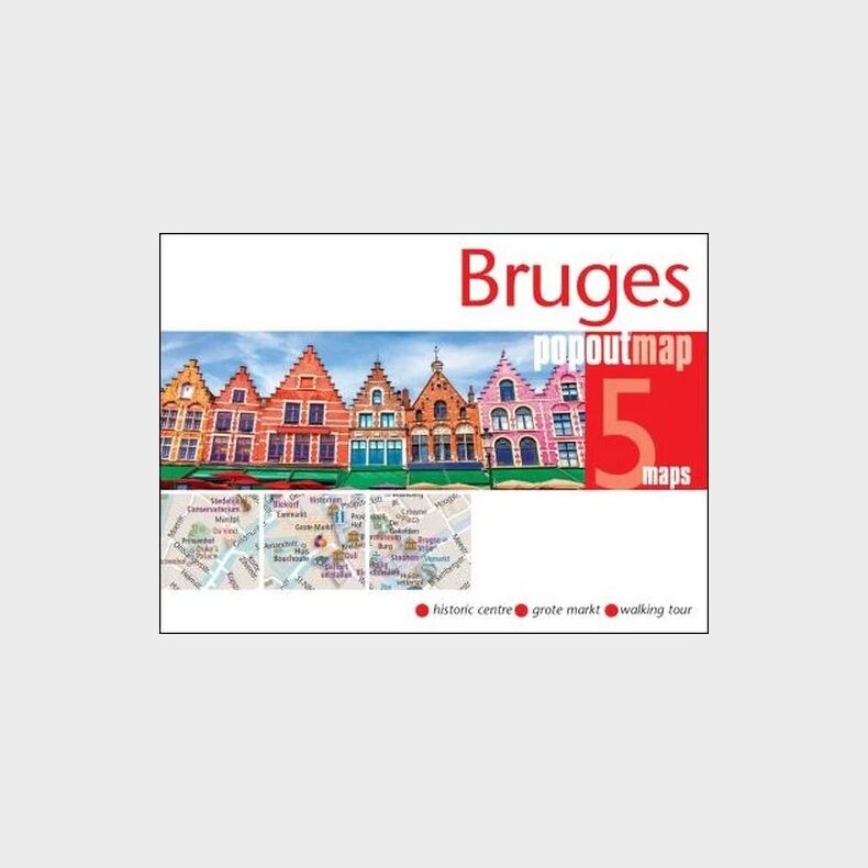 Bruges Popout Map - Popout Map - English Book