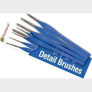 Pensels�t - Detail - Humbrol - 4 Stk