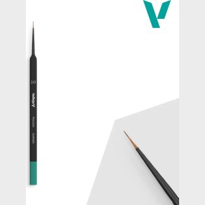 Vallejo - Pensel - Rund Syntetiske H�r - Trekantet Skaft - 2/0