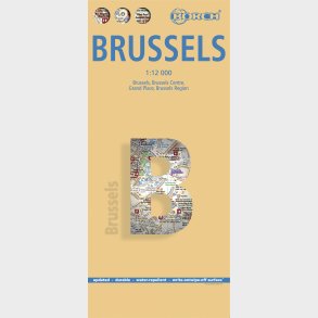 Brussels / Bruxelles - Borch Maps  - English book