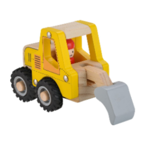 Magni | Gravemaskine med gummihjul - H: 9,5 cm