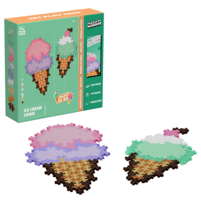 Plus-Plus - Puzzle by Number, Isvafler, 250 stk