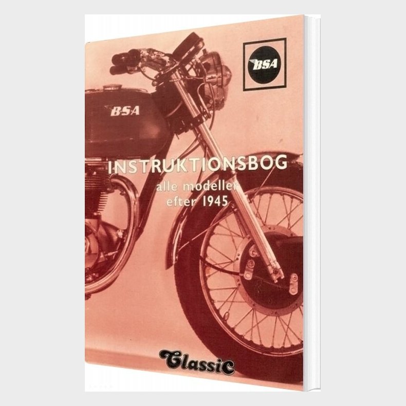 Bsa - Instruktionsbog - Villy Poulsen - Bog