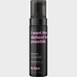 B.tan - I Want The Darkest Tan Possible Self Tan Mousse - 200 Ml