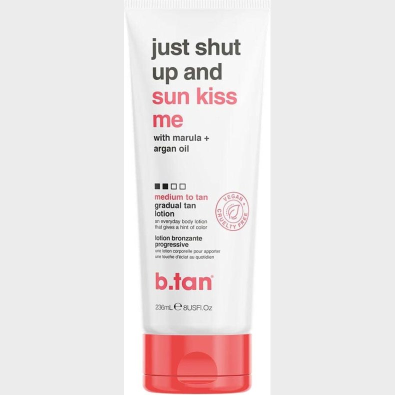 B.tan - Just Shut Up And Sun Kiss Me Lotion - 236 Ml