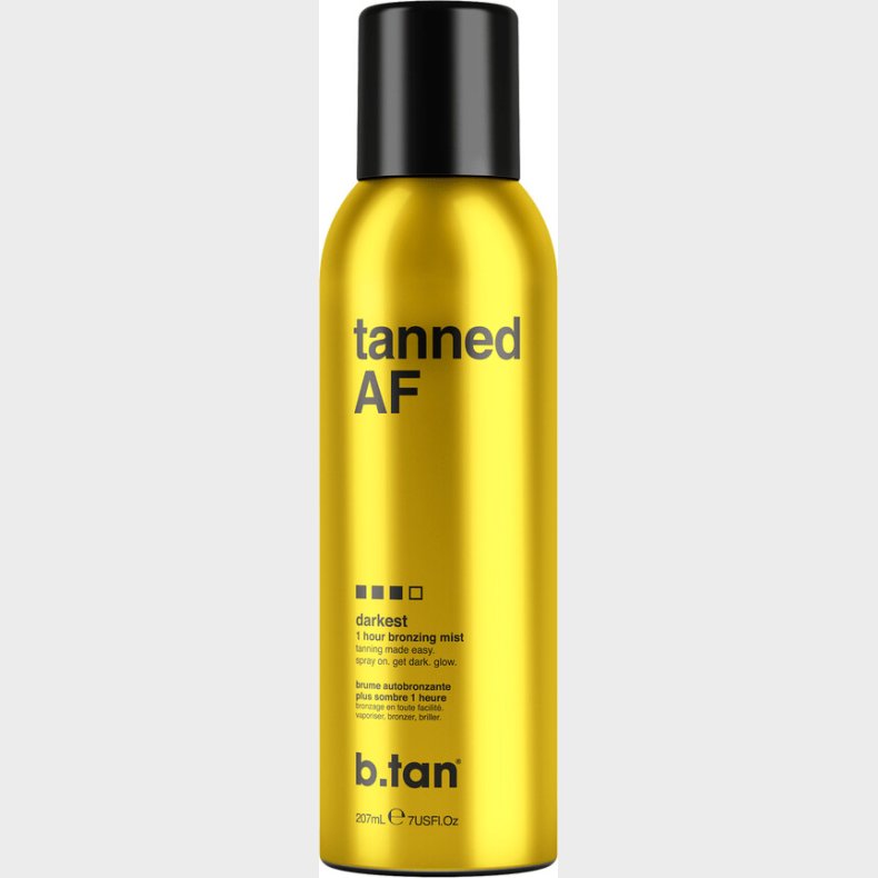 B.tan - Tanned Af Bronzing Mist - 207 Ml