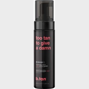 B.tan - Too Tan To Give A Damn Self Tan Mousse - 200 Ml