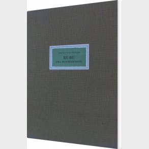 Bubu Fra Montparnasse - Charles-louis Philippe - Bog