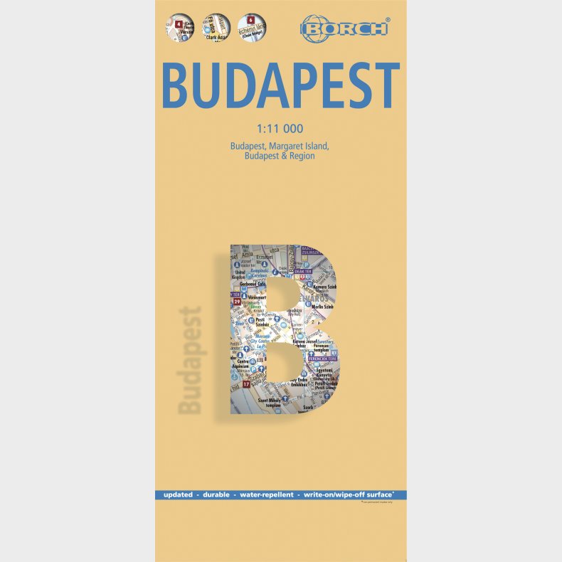 Budapest - Borch Maps  - English book