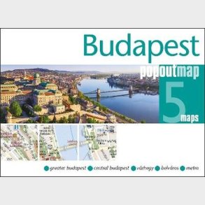 Budapest Popout Map - Popout Map - English Book
