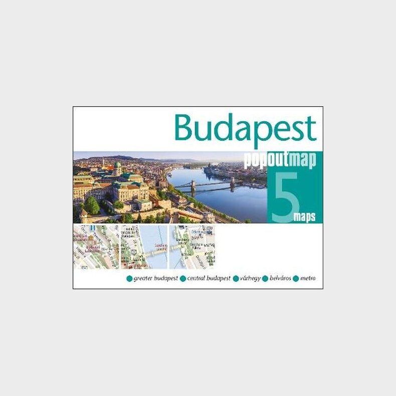 Budapest Popout Map - Popout Map - English Book