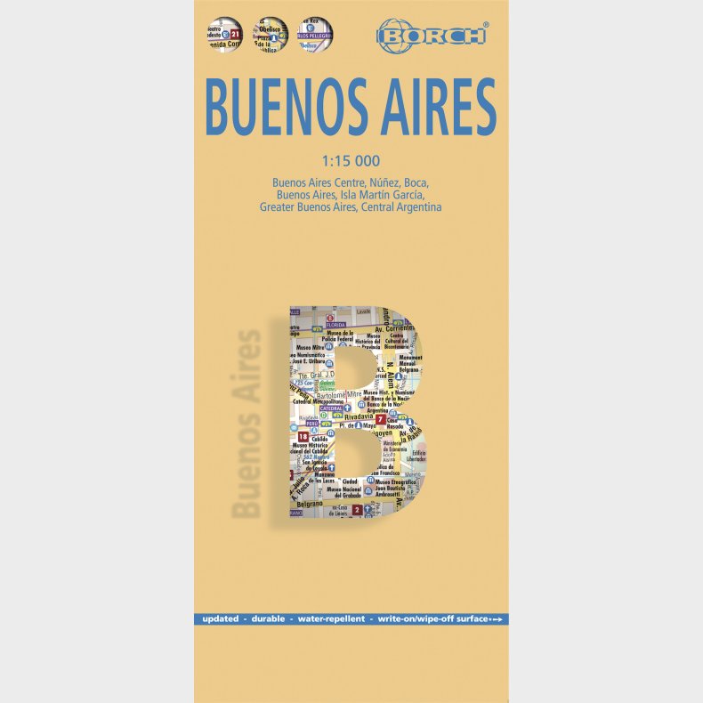 Buenos Aires - Borch Maps  - English book