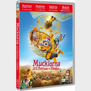 Buklerne Flytter Ind Hos Peddersen Og Findus - DVD - Film