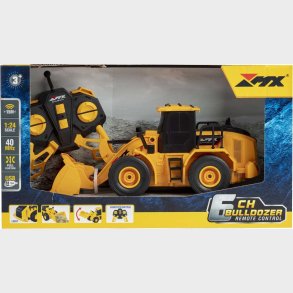 Bulldozer R/c 1:24 2,4ghz, 3,7v 500mah, 6 Channels - Z6810a - Mx