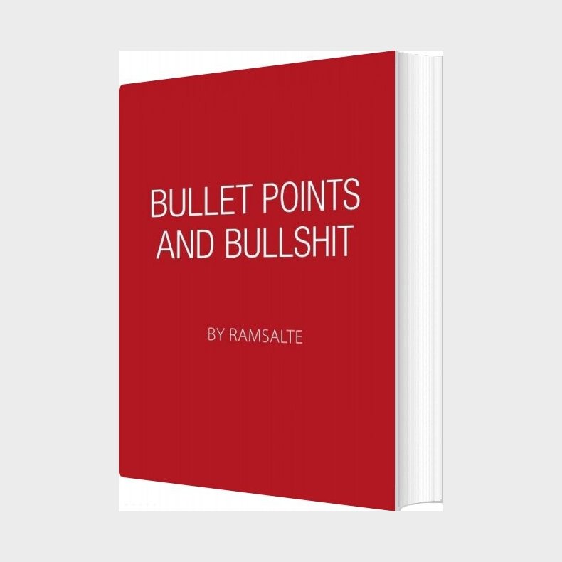 Bullet Points And Bullshit - Ramsalte - English Book