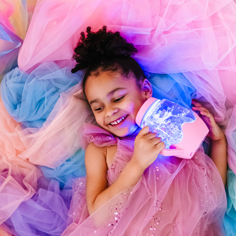 Glo Pals | Fascinationskrukke med lys - Lyserd