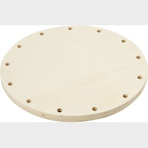 Bund Til Kurvefletning -  18 Cm - Tykkelse 10 Mm - 1 Stk.