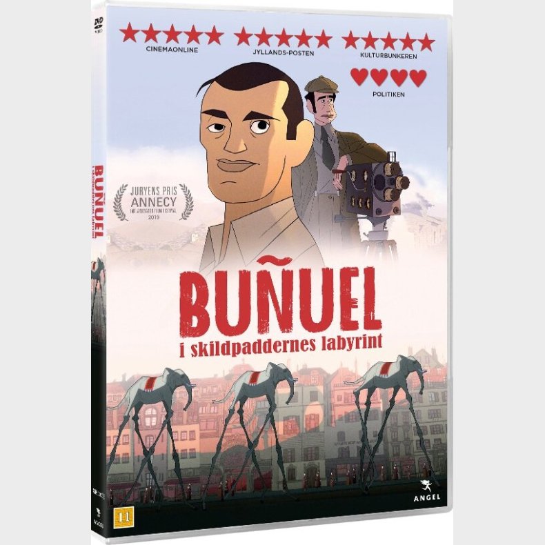 Buuel I Skildpaddernes Labyrint / Buuel In The Labyrinth Of The Turtles - DVD - Film