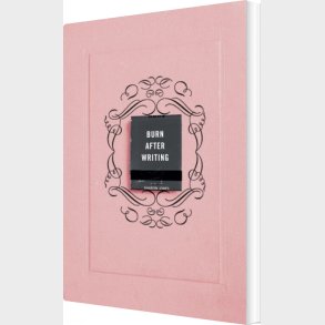 Burn After Writing - Pink - Sharon Jones - English Book