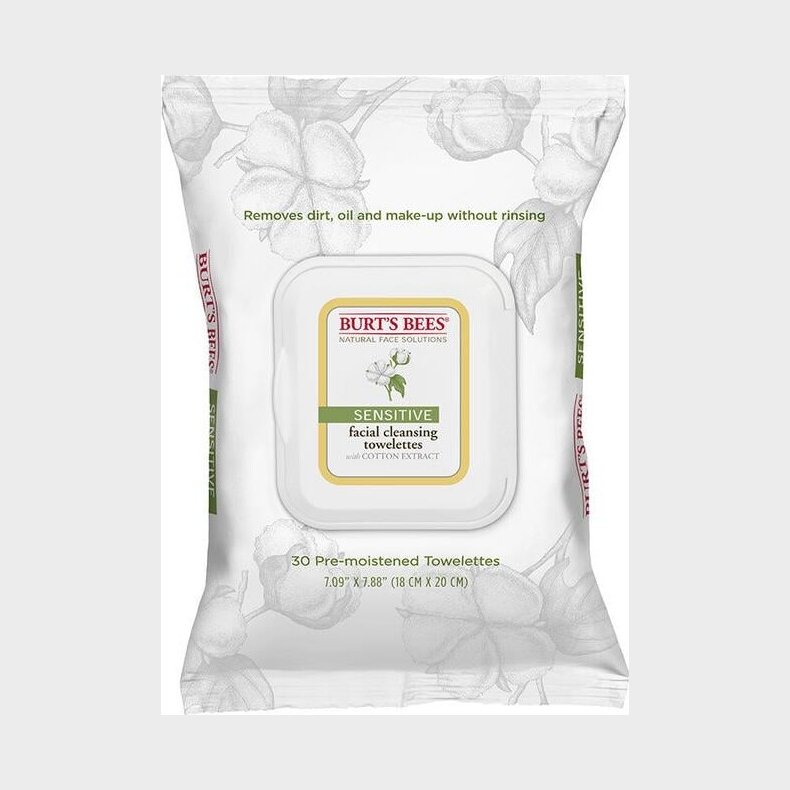 Burt's Bees - Facial Cleansing Towelettes - Sensitive
