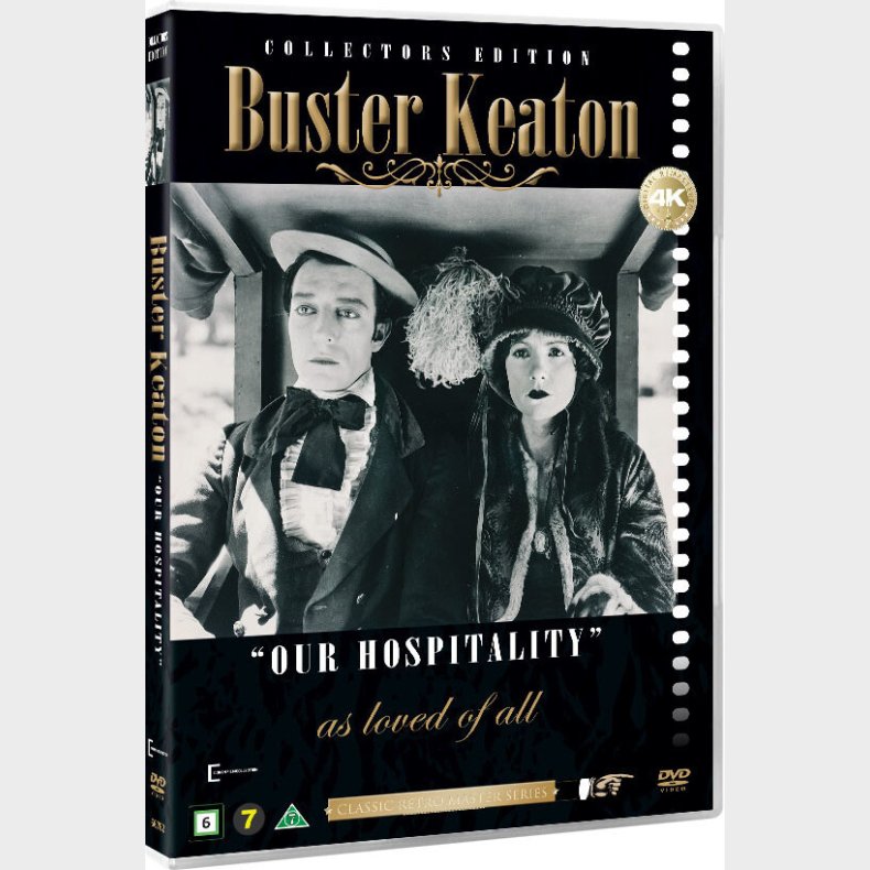 Buster Keaton - Our Hospitality / Krudt, Kugler Og Krlighed - DVD - Film
