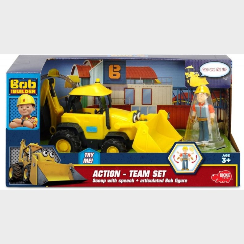 Byggemand Bob - Action Team Set - Grab