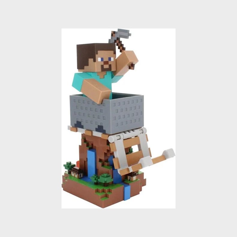 Cable Guys - Controller Holder - Minecraft Steve R.e.s.t