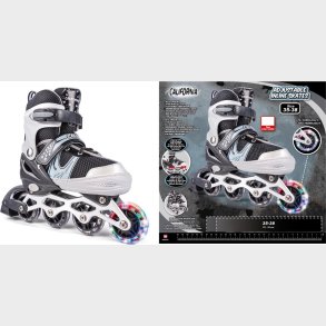 California - Inliners M/lys Str 35-38 - Sort