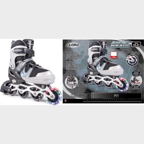 California - Inliners M/lys Str 39-41 - Sort