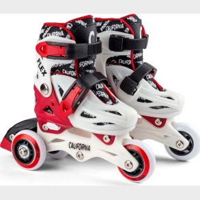California - 2-i-1 Rullesk�jter Til B�rn - Smart Girl - Str. 27-30