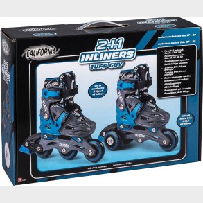 California - 2-i-1 Rullesk�jter Til B�rn - Tuff Guy - Str. 27-30
