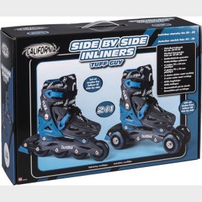 California - 2-i-1 Rullesk�jter Til B�rn - Tuff Guy - Str. 35-38