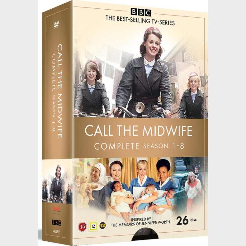 Call The Midwife - Collection - Sson 1-8 - DVD - Tv-serie