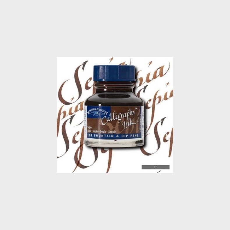 Winsor & Newton - Calligraphy Ink - Bl�k - Sepia 30 Ml