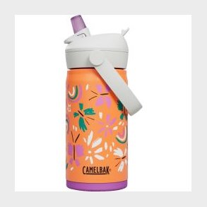 Camelbak Thrive Flip Straw Kids Vss 12oz - Butterfly Rainbow - Str. .35L / 12 oz - Drikkeflaske