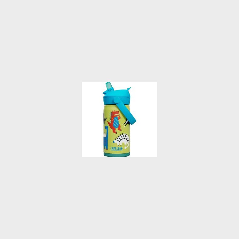Camelbak Thrive Flip Straw Kids Vss 12oz - Dino Jam - Str. .35L / 12 oz - Drikkeflaske